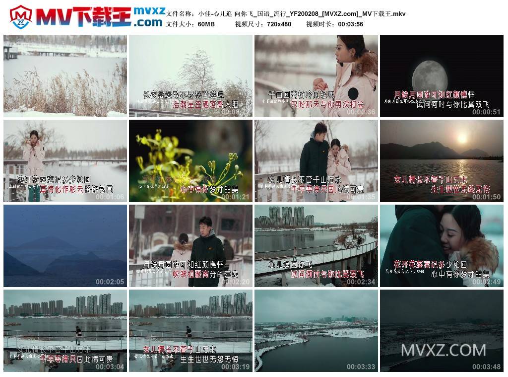 小佳-心儿追 向你飞_国语_流行_YF200208